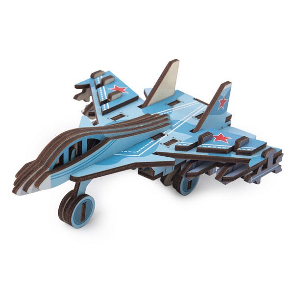 Набор д/изгот. модели из дерева "Военный самолет"