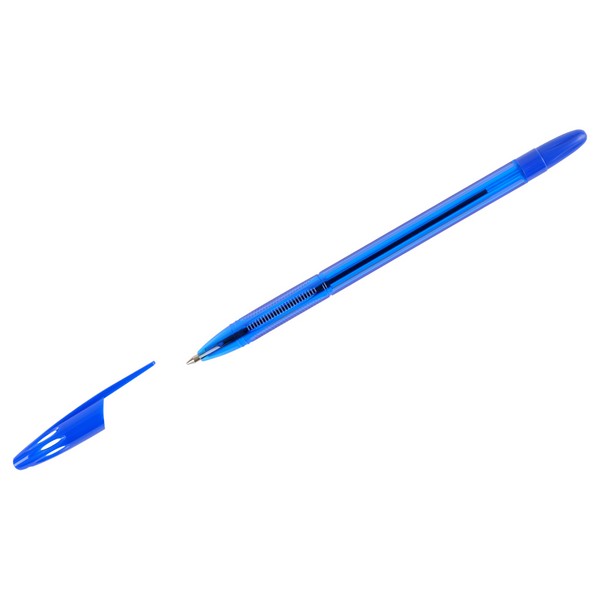 Ручка масл. синяя 0,7мм "555" /50/
