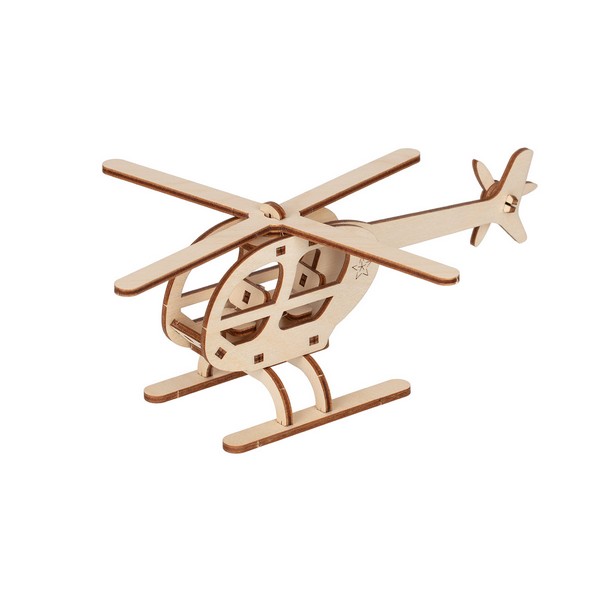 Набор д/изгот. модели из дерева "Вертолет"