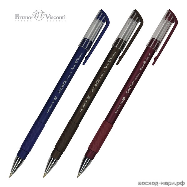 Ручка шар. синяя 0,5мм "EasyWrite. Original" корп. ассорти /24/