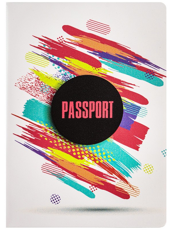 Обложка д/паспорта "Арт" ПВХ