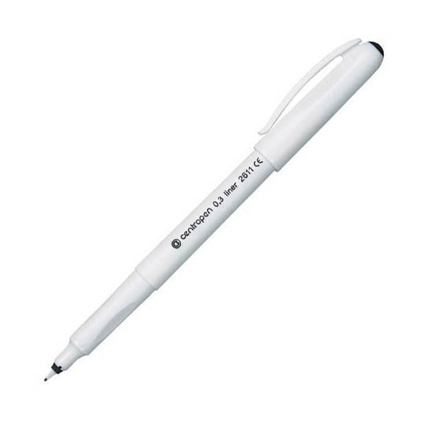 Ручка линер черный 0,3мм