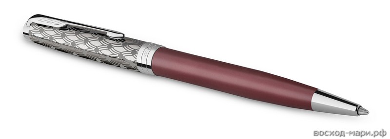 Ручка шар. Sonnet Premium K537 Metal Red CT M черные
