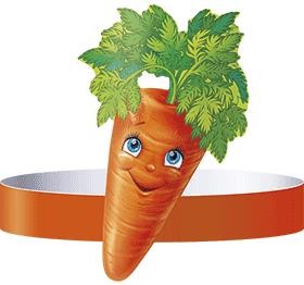 Ободок "Морковь"