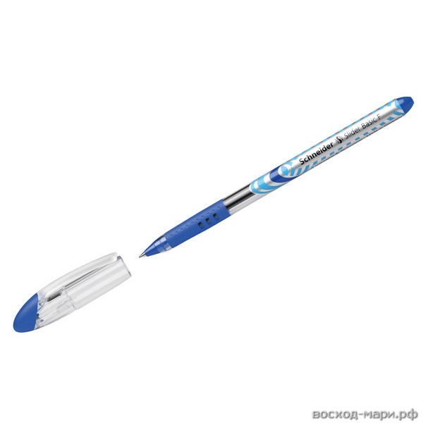 Ручка шар. синяя 0.8мм "Slider Basic" /30/