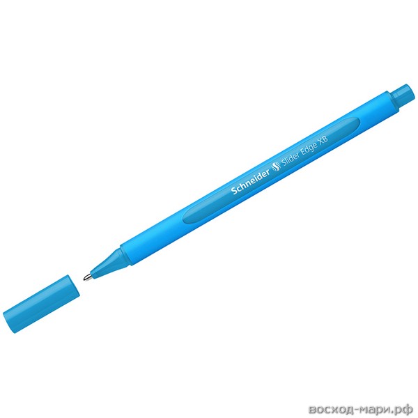 Ручка шар. голубая 1,4мм "Slider Edge XB" трехгранная /30/