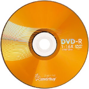 DVD-R 16x 4.7Gb SmartBuy Slim Case /5/