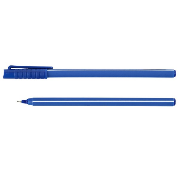 Ручка масл. синяя 0,7мм "Darvish" трехгр. /12/
