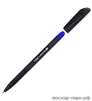 Ручка шар. синяя 0.7мм "Flair" CARBONIX V/50/