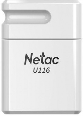 Флэш-драйв  64Gb USB3.0 Netac U116 NT03U116N-064G-30WH белый