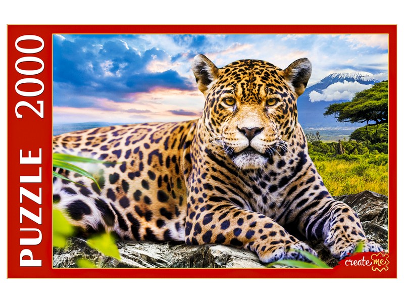 Пазлы 2000эл (920х680) "Большой леопард"
